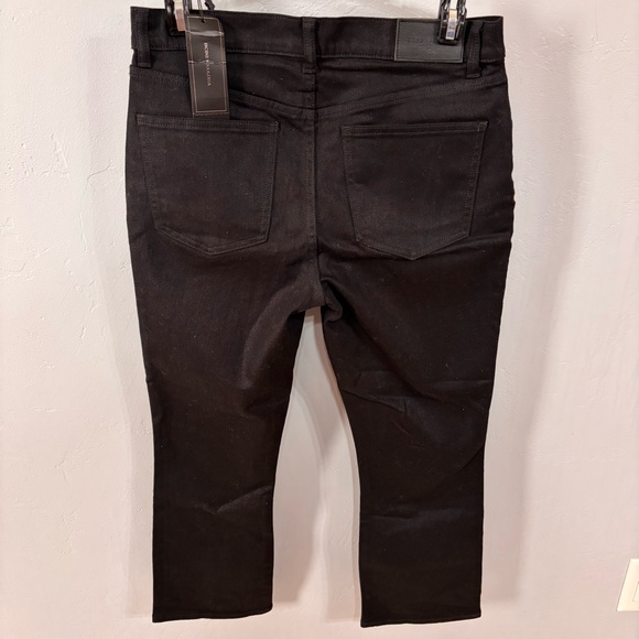 NWT BCBGMaxAzria Women’s Black Jeans with a Subtle Sheen - Sz 26 - Picture 2 of 9